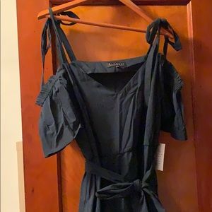 ELOQUII Navy Sundress